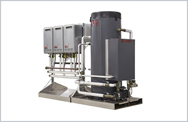 Integrated hot water/heating system for Commerce (Australia)