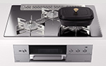 DELICIA built-in hobs (stovetops) with cocotte plate compatibility