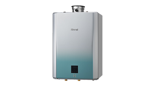 Water heater with 100% hydrogen combustion technology (concept model)
