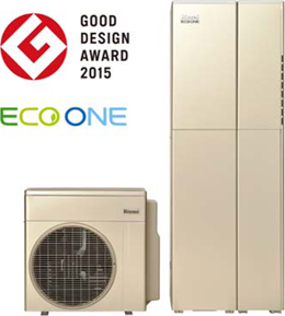 家庭用ハイブリッド給湯・暖房システム「ECO ONE」