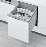 Deep-slide open-type dishwasher