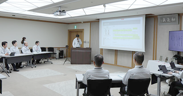 「DX大賞」表彰式の様子