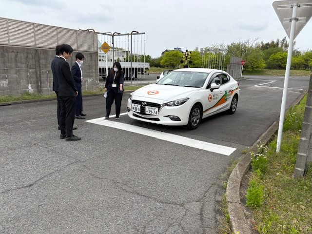 自動車学校の実技講習