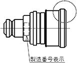 例) 2018年7月製造の場合: 18-07