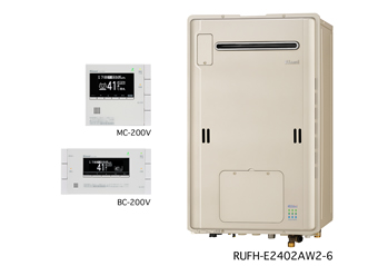 エコジョーズ給湯暖房用熱源機「RUFH-E2402シリーズ」を新発売 新