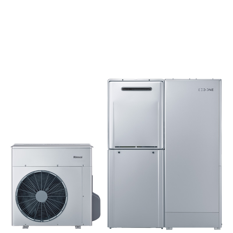 都市部の住宅密集地でも設置しやすい「ECO ONE X5（エコワン・エックスファイブ）」を発売。コンパクトながら、トップクラスの省エネ性を実現。